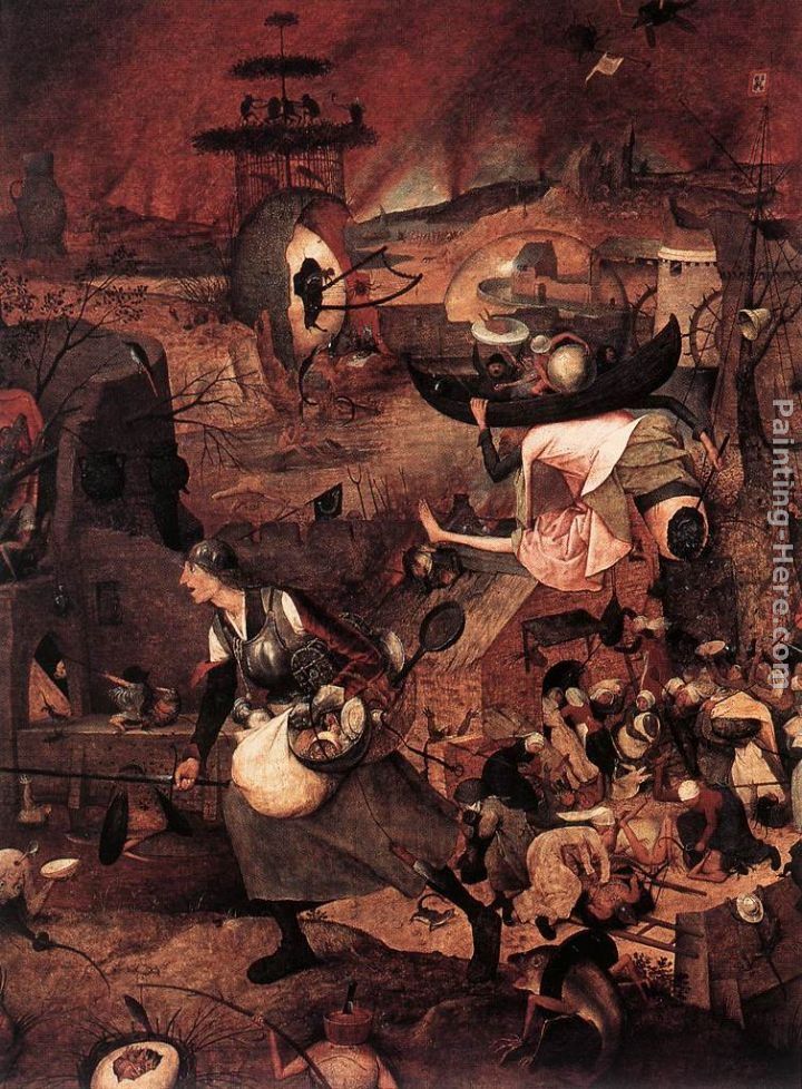 Pieter the Elder Bruegel Dulle Griet (detail)